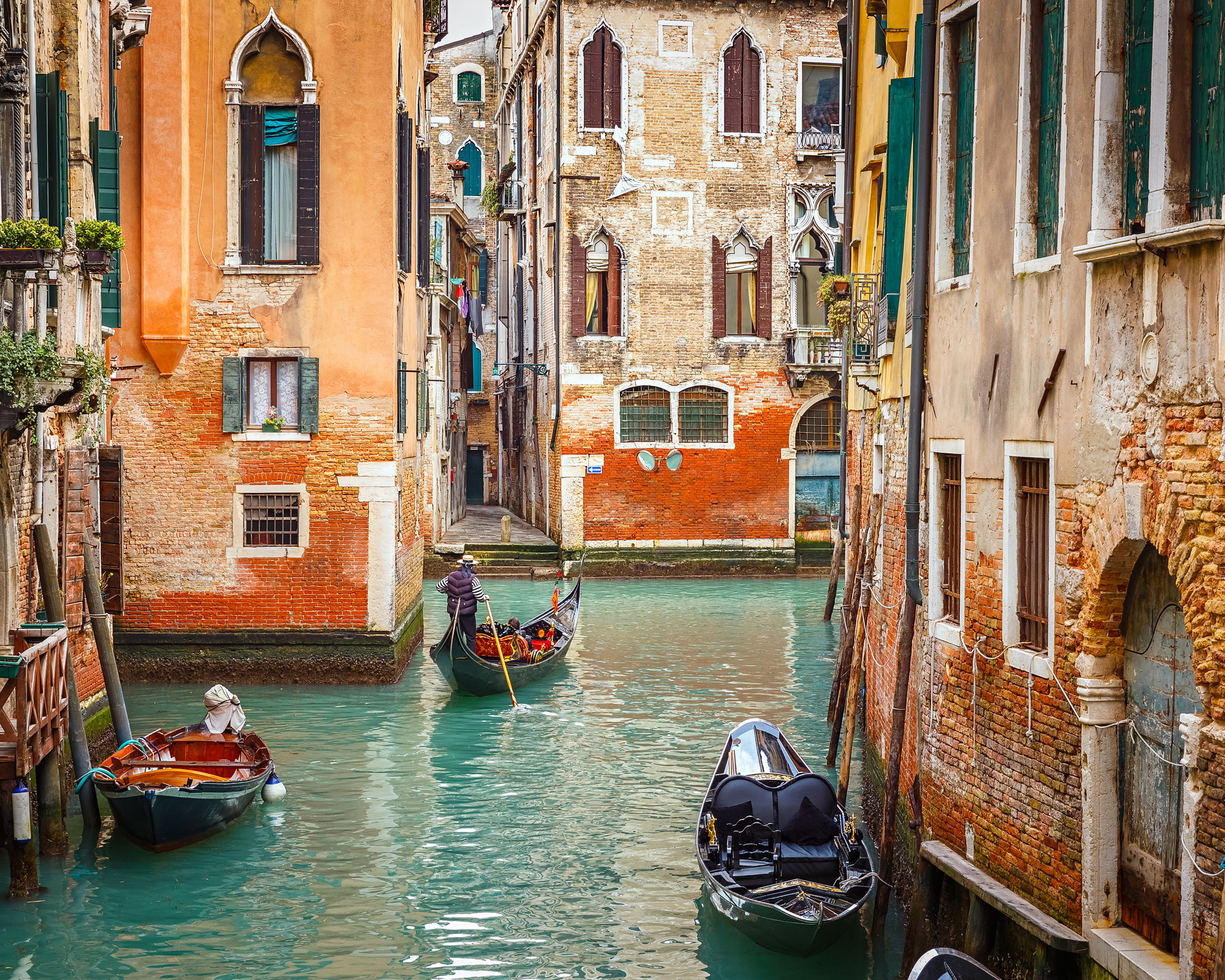 Venice, Spain, And A Pea Green VW Bus