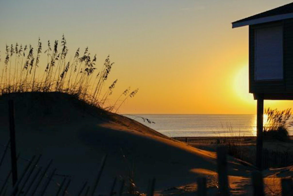 Beach sunrise 